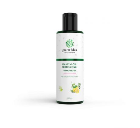 Green idea Lymforegen - masážní olej