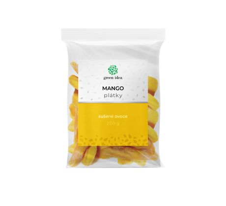 Green idea Mango plátky - sušené