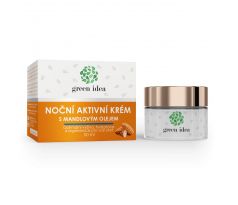 Green idea Noční aktivní krém s mandlovým olejem