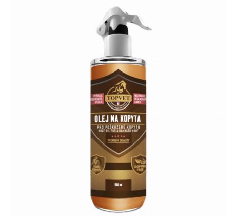 Green idea Olej na kopyta - pro poškozené kopyto 500 ml