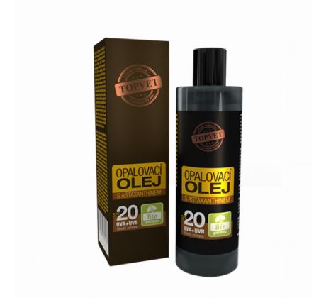 Green idea Opalovací olej s astaxanthinem SPF 20