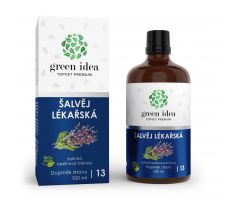 Green idea Šalvěj lékařská - bezlihová tinktura