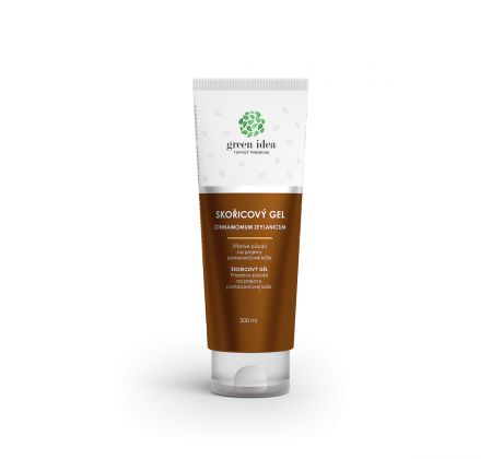 Green idea Skořicový masážní gel v tubě