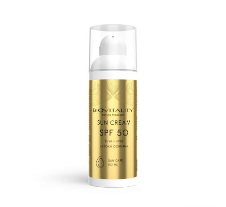 Biovitality Sun cream SPF 50 - sun care