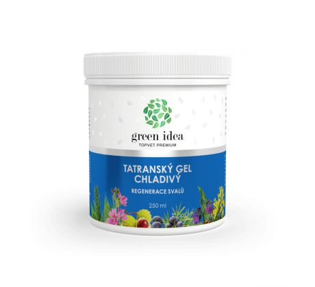Green idea Tatranský bylinný gel - chladivý