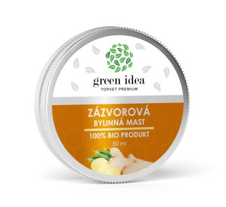 Green idea Zázvorová mast