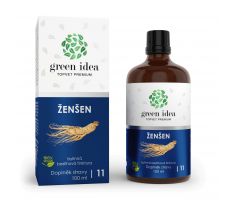 Green idea Ženšen - bezlihová tinktura
