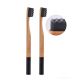 SADA 1+1 | GoEco® BAMBOO | Zubní kartáček 10 000 vláken | Ultra jemné a husté štětinky |  černý