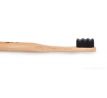 SADA 1+1 | GoEco® BAMBOO | Zubní kartáček 10 000 vláken | Ultra jemné a husté štětinky |  černý