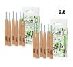 SADA 1+1 | GoEco® BAMBOO | Mezizubní kartáčky 0,6 mm | 12 ks | Z bambusu | Ekologická ústní hygiena
