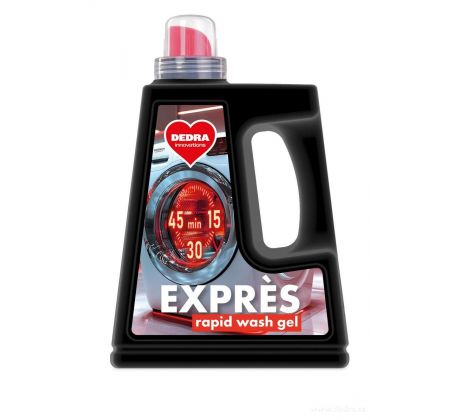 EXPRÈS | gel na praní na expresní programy | svěžest, rychlost & péče | 44 praní