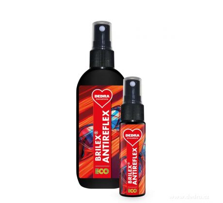 ANTIREFLEX BRILEX | 2 ks spreje na brýle s antireflexní & UV úpravou | domácí + cestovní | 100 ml + 30 ml