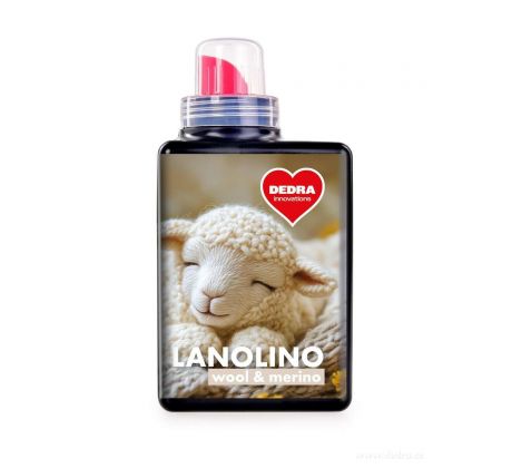 LANOLINO | prací gel na ovčí vlnu & jemné prádlo | s lanolinem & ECO složením | WOOL & MERINO | 20 praní