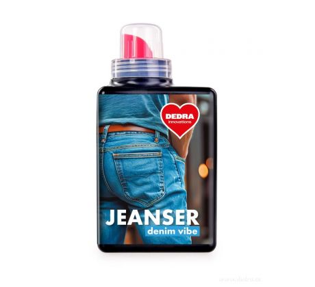 JEANSER | Prací gel na denim & tmavé prádlo | stabilizátor barev & bioenzymy | DENIM VIBE | 20 praní