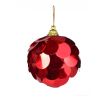 ČERVENÝ TŘPYT VÁNOC | sada ozdob | 6 ks | flitrové koule