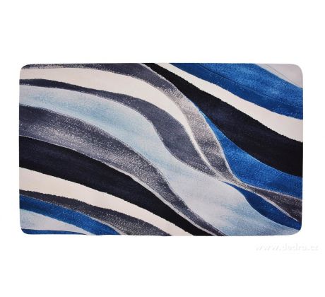 SPA | ULTRASAVÁ křemelinová předložka | rychleschnoucí & protiskluzová | 80 × 50 cm | waves