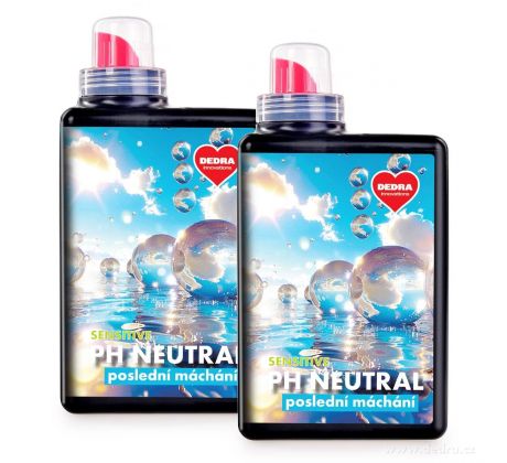2× PH NEUTRAL | Neutralizátor zbytků praní | citlivá pokožka & bez parfému | SENSITIVE | 2× 1000 ml