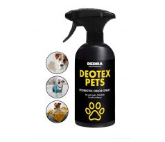 Probiotický sprej na pelíšky, deky & čalounění pro mazlíčky | DEOTEX® PETS SPRAY | neutralizuje pachy, osvěžuje & bezpečný pro zvířata | 500 ml