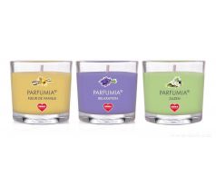 LEGENDS | sada 3 votivních svíček A | PARFUMIA® | 3×55 ml
