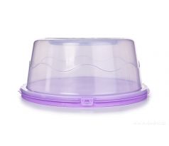 34 cm  XL VODNESDORT, na vysoké dorty a bábovky, fialový