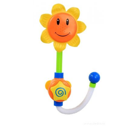 Sprcha SLUNEČNICE, s ručním ponorným čerpadlem