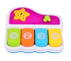 Dětské  MINI PIANO, s projekcí hvězdné oblohy