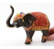 Slon indický bohatě, zdobený