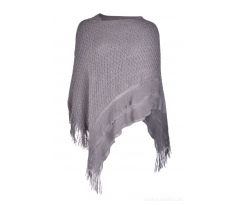 DIANNE dámské pončo, šedé