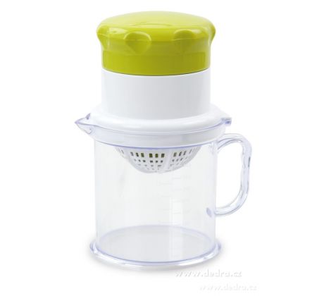 2v1 citrusátor & džusátor, ruční odšťavňovač měkkých plodů a citrusů