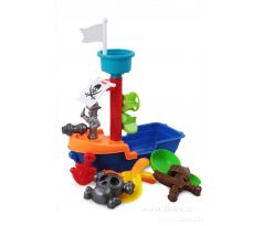 Pirátská loď XXL, 8 dílný set