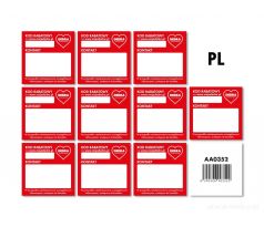 POLSKÁ VERZE, 5x5 cm