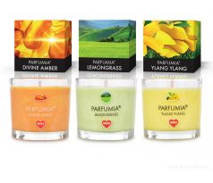 LEGENDS | sada 3 votivních svíček D | PARFUMIA® | 3×55 ml