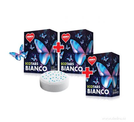 3× BIANCO | Tablety na bílé prádlo | aktivní bělení & enzymy | ECOTABS | 78 praní