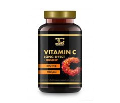 VITAMIN C 500 mg se šípkem | postupné uvolňování + 25 mg šípkového extraktu | 100 kapslí