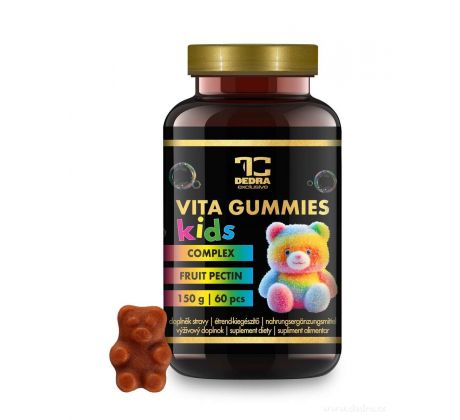 VITA GUMMIES KIDS  | Multivitaminoví želé medvídci pro děti | s příchutí jablečné žvýkačky | 60 ks