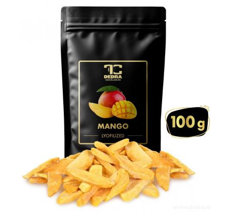 ZLATÉ MANGO | lyofilizované plátky, ovoce sušené mrazem | 100 g