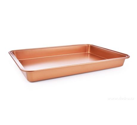 BIOPAN | Hluboký plech s nepřilnavým povrchem | objem 3900 ml | 42 cm