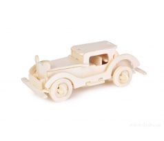 18 cm 3D skládací dřevěná stavebnice AUTO