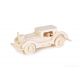 18 cm 3D skládací dřevěná stavebnice AUTO