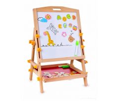 3v1 oboustranná magnetická a kreslící tabule na stojanu