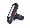 BIKE | Nabíjecí LED zadní světlo na kolo | USB | 6 režimů blikání | silný červený COB pásek