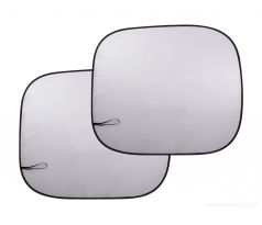 DRIVE | 2 ks skládací sluneční clona na přední sklo auta | vnitřní ochrana proti slunci