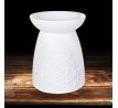 Keramická aromalampa s embosovaným vzorem