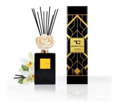FLEUR DE VANILLE | XL difuzér s FLOW květinou & tyčinkami | PARFUMIA® | 500 ml