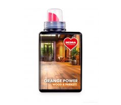 ORANGE POWER WOOD & PARKETT | Ekologický koncentrát na mytí dřevěných a plovoucích podlah | 500 ml | 25 mytí