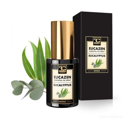 EUCAZEN | přírodní sprej s eukalyptem, mátou & mentolem | příjemné dýchání při „rýmičce“ & okamžité osvěžení | 30 ml