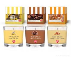 DELICATES | sada 3 votivních svíček A | PARFUMIA® | 3×55 ml