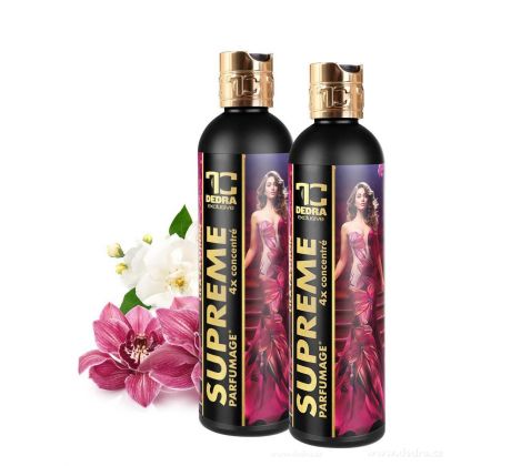 2× PARFUMAGE SUPREME LILA FASHION | Výhodná sada | 4× koncentrovaný parfém na praní | 600 ml | 120 praní