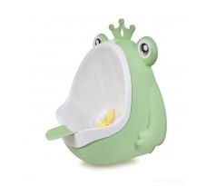 ŽABÁK | dětský pisoár pro kluky | s přísavkami na zeď | vyjímatelná nádrž s vrtulkou | výška 32 cm
