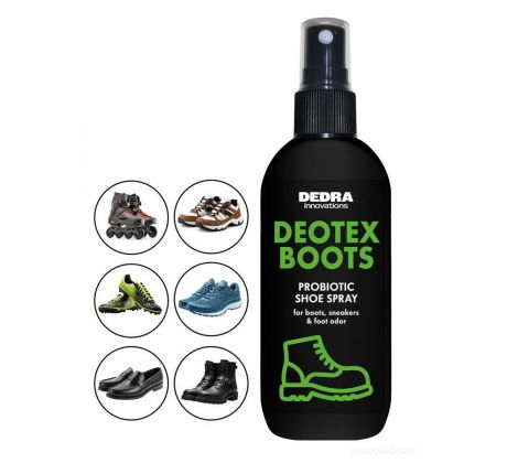 Probiotický sprej na obuv proti zápachu | DEOTEX® BOOTS | neutralizuje pachy, chrání & osvěžuje | 100 ml